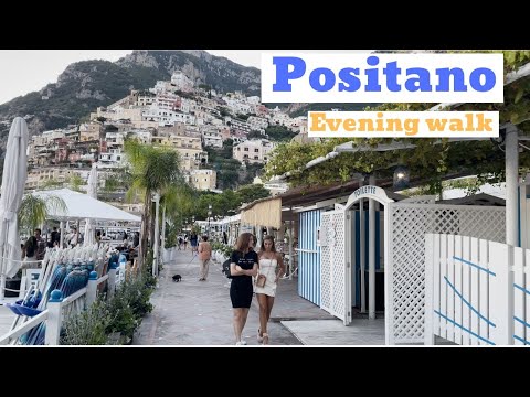 Romantic and lovely Positano, Italy. Amazing and beautiful Costiera Amalfitana.