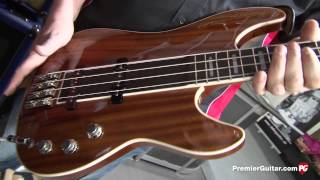 Video thumbnail for Musikmesse '14 - Hagstrom Super Swede Bass Demo by Premier Guitar