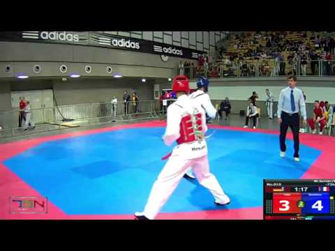 1010-Boufama, Walid  TAEKWONDO CLUB MARTINEROIS (FRA) vs Talbi, Mohamed  TEAM HTU (GER)  (8-8 SDP)