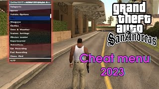 How to install Cheat menu (2023) in GTA San Andrea