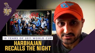 Harbhajan Singh recalls the 2011 World Cup win 10 years after it happened