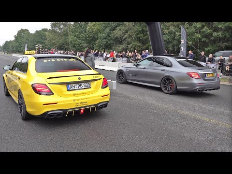 Mercedes-AMG E63 S 4Matic+ vs BRABUS 800 Mercedes E63 S AMG