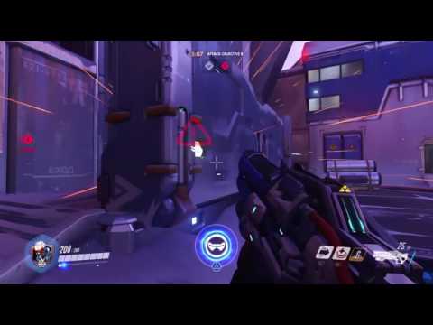 Overwatch beta gameplay (soldier 76)
