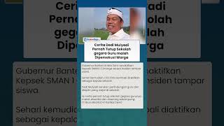 BUKAN COPOT, Dedi Mulyadi Cerita Pernah Tutup Sekolah gegara Guru Dipersekusi Warga gegara Siswa