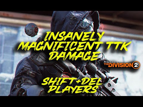 Insanely Magnificent TTK Damage 😨 l Shift+Del mode l The Division 2 Dark Zone PVP l TU.12.1