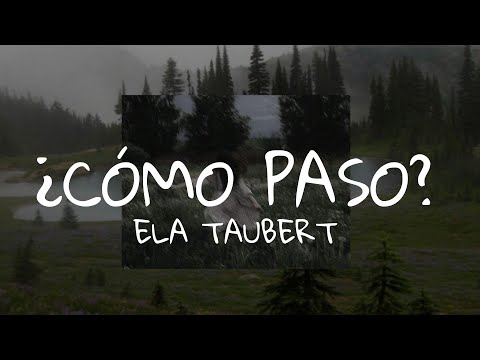 ¿Cómo pasó? - Ela Taubert [Speed-up] (Letra )