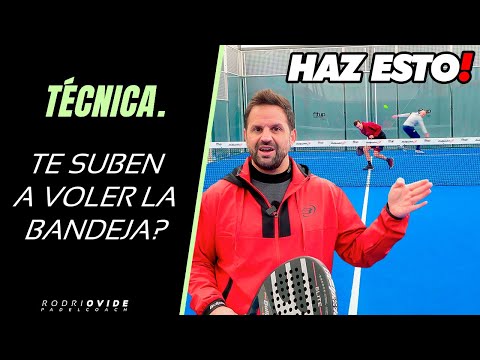 TE SUBEN A VOLEAR TU BANDEJA? SOLUCIÓN 👇 / THEY COME UP TO VOLLEY YOUR BANDEJA? SEE THE SOLUTION 👇