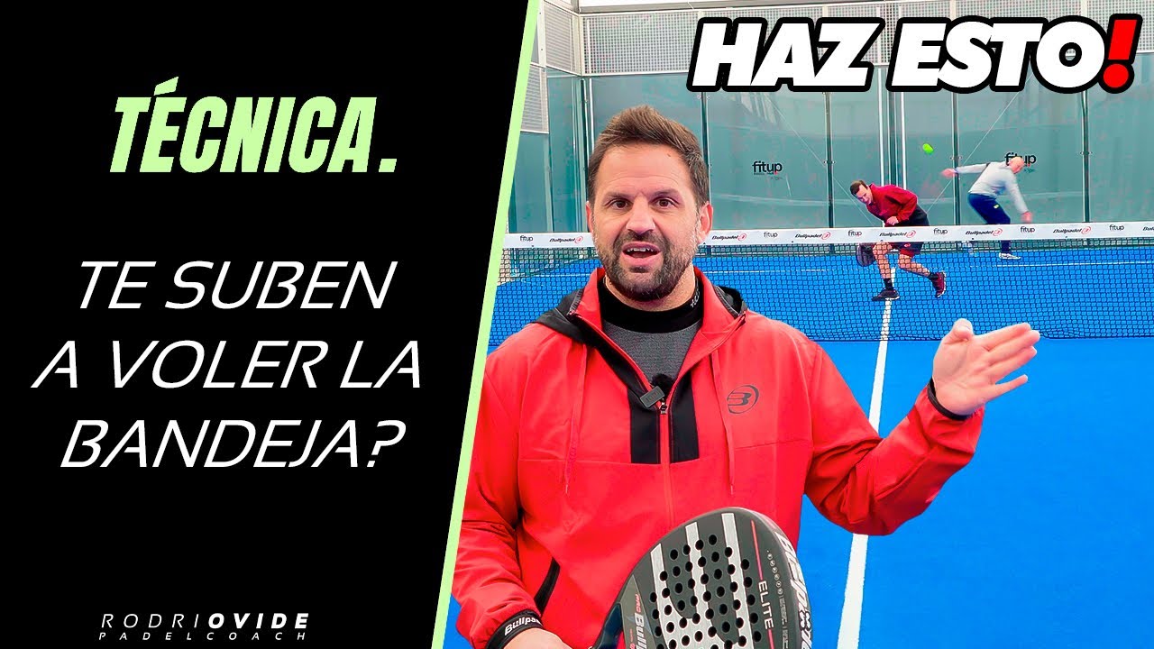 Bandeja tactics: neutralising aggressive net players