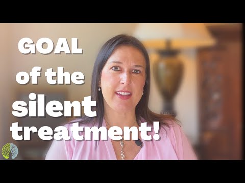 THIS is why narcissists give SILENT TREATMENT! 😡It's them - not you!