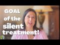 THIS Is Why Narcissists Give SILENT TREATMENT It S Them Not You