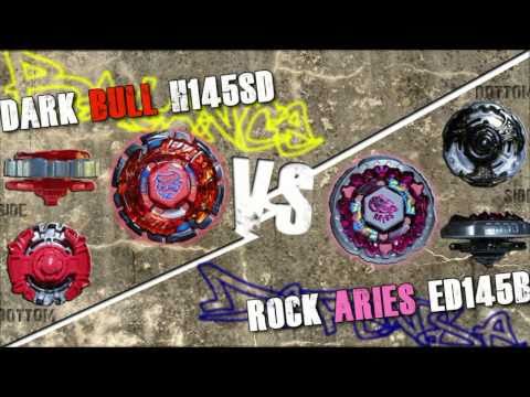 Dark Bull H145SD VS Rock Aries ED145B - AMVBB Beyblade Battle