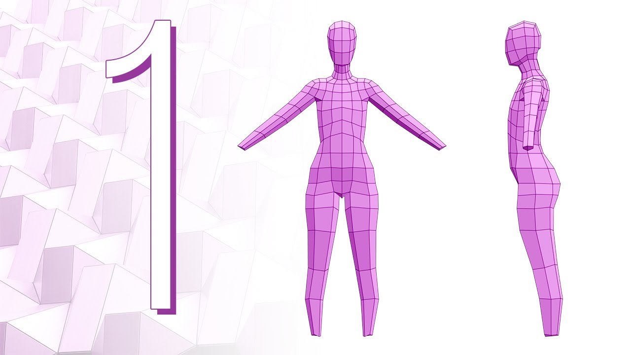 CGC Classic: Female Character Modeling Pt. 1 - Modeling the Base (Blender 2.6)