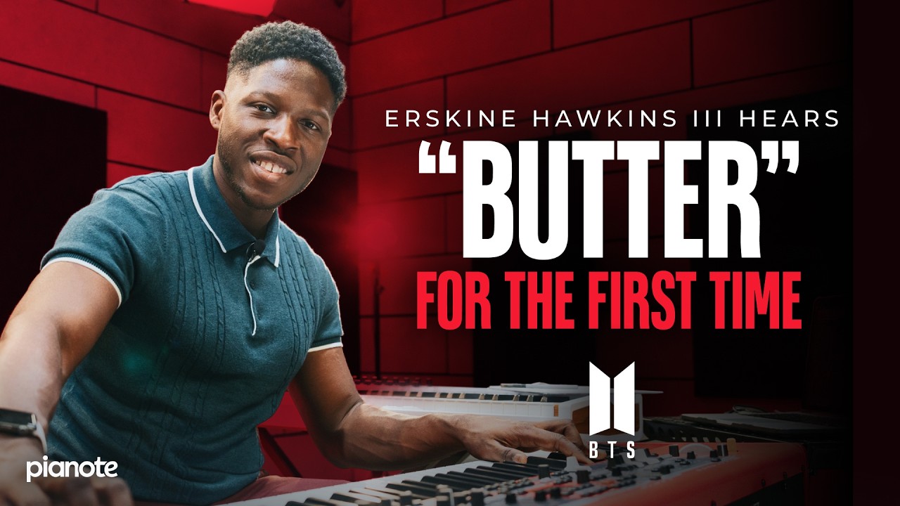 Pro Gospel Pianist Hears "Butter" (BTS) For The First Time