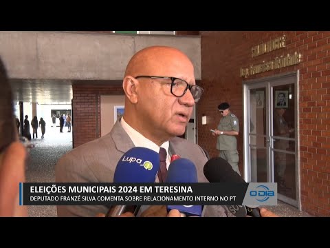 Deputado Franzé Silva comenta situação interna do PT para Eleições 2024 em Teresina 14 04 2023