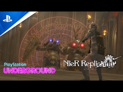 New NieR Replicant gameplay showcases intense 2-on-1 boss fight