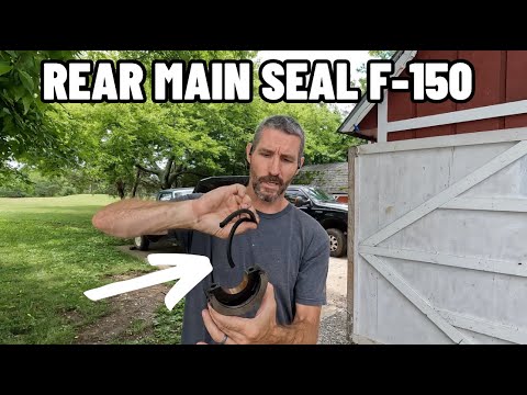 Rear Main Seal Replacement 1982 F-150 WITHOUT Jacking up the Engine