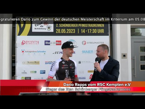 2tes Schönberger Pfingstradrennen - Profi / Elite Rennen