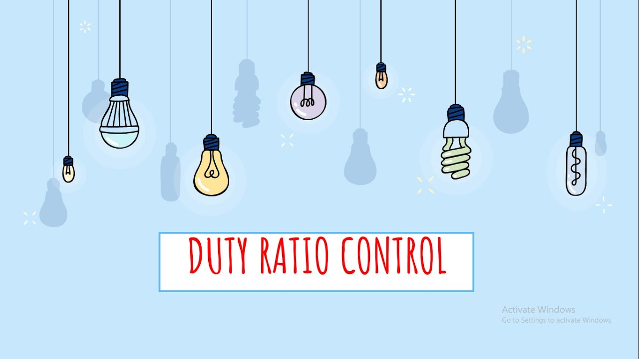Duty Ratio Control