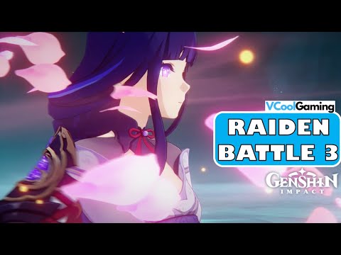 Raiden's Story Quest Imperatrix Umbrosa Act 2 (Raiden Battle 3) - Genshin Impact