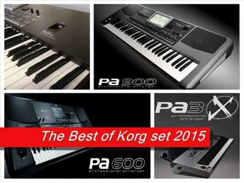 The Best of Korg set 2 - Par ritmova iz seta - 2015 - Pa600/Pa900/Pa3x