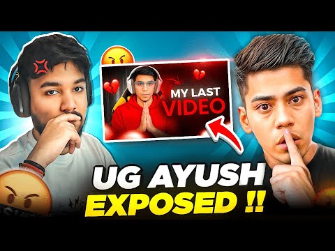 UG Ayush Shocking EXPOSE Free Fire !!🤬 @UnGraduateGamer