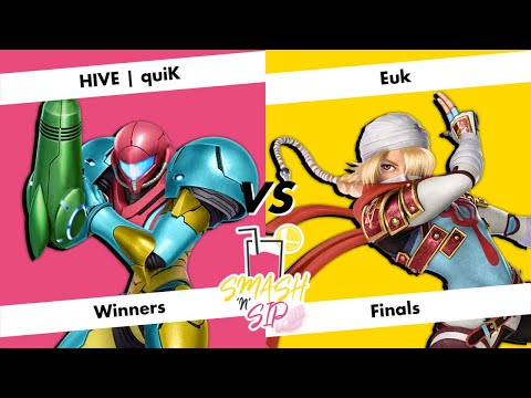 Smash'n'Sip Refill #37 - Winners Final - HIVE | quiK (Samus) vs. Euk (Sheik)