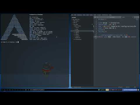 ArcoLinux : 3601 Don't be afraid to explore someone else's config - chadwm as example - 2/2