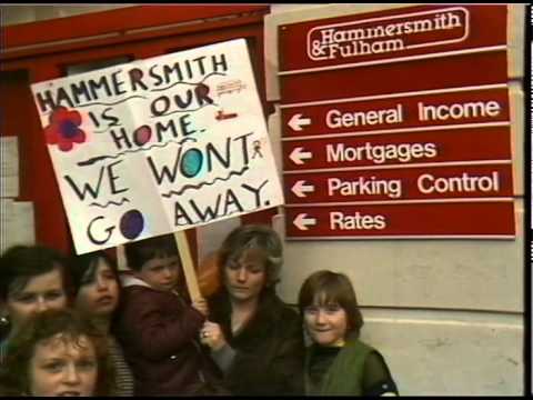 WESTWAY - GYPSY DEMONSTRATION - THREAT OF EVICTION FROM SITE