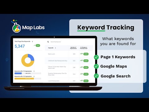 Keyword Tracking on Map Labs 🔍