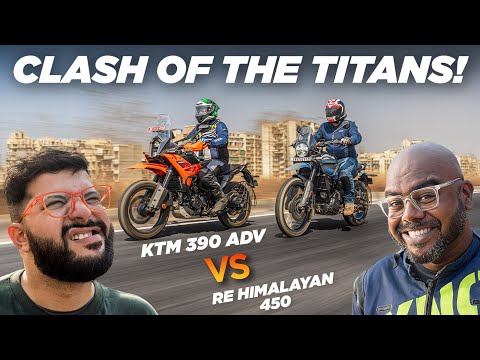 KTM 390 Adventure X vs Royal Enfield Himalayan 450  - Road test | The Perfect ADV? | Bike review