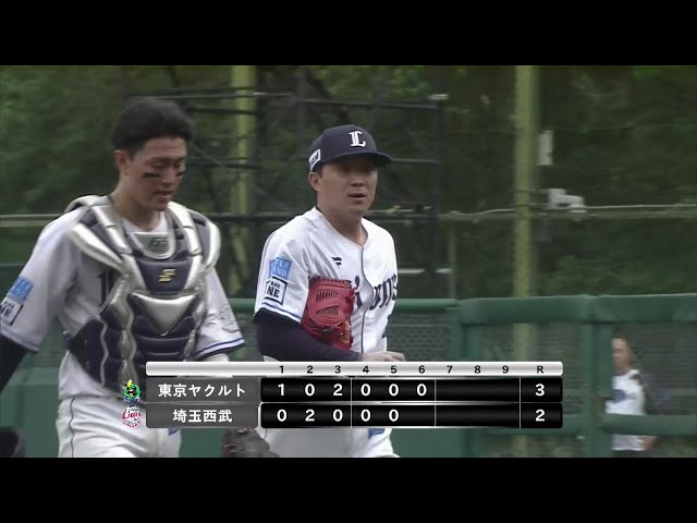 【ファーム】打線を奮起させる好投!! ライオンズ・糸川亮太 2回をパーフェクトで抑える!! 2025年8月9日 埼玉西武ライオンズ 対 東京ヤクルトスワローズ