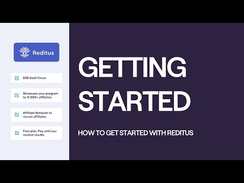 Getting Started with Reditus