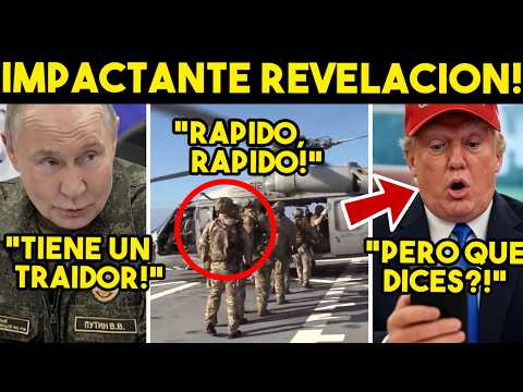 TRUMP HELADO! RUSIA SUELTA LA SOPA. ACUSAN TRAICION EN CASA BLANCA. NO LO PUEDE CREER. HOY