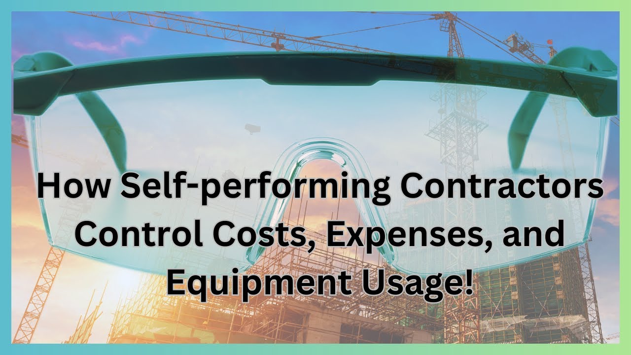 Real-time Visibility for Self-performing Contractors