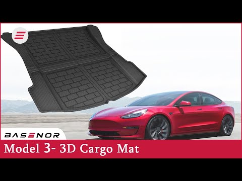Model 3 3D Trunk Mat