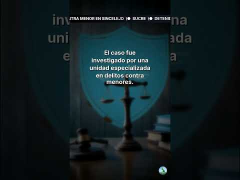 Detenido por presunto delito contra menor en Sincelejo