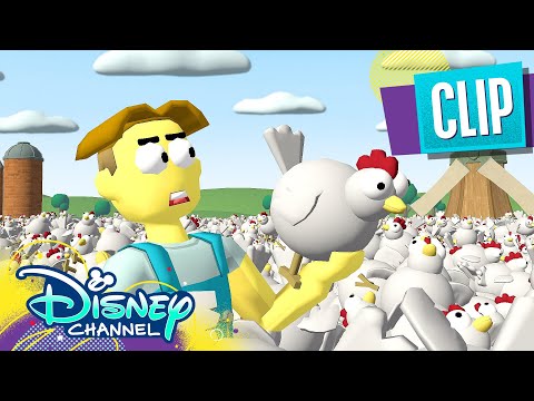 Video Game Simulation 🎮 | Big City Greens | Disney Channel