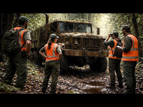 Thumbnail for ASMR Car Restoration | Deep Forest Discovery of 1983 AM General M939 | Full Restoration  by AM General