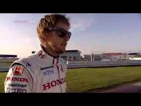 Honda F1 car - The Ultimate Test Drive - part 1