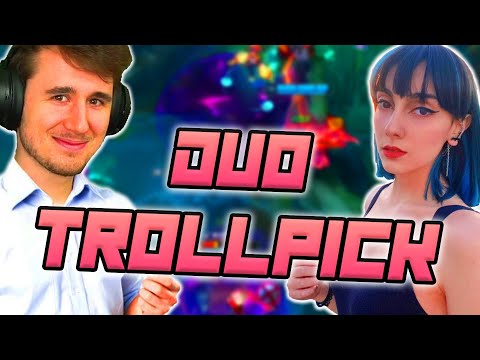 COACHING TROLLPICK AD UNA RAGAZZA - League of Legends ITA #2467