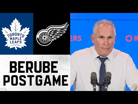 Craig Berube | Post Game vs Detroit Red Wings | October 2, 2025