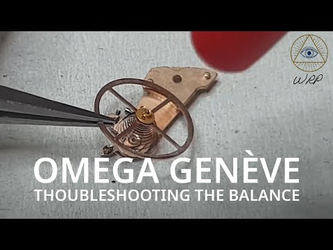 Omega Geneve cal 565 - Troubleshooting the balance | [Ep.No.20]