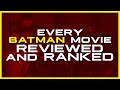 Definitive Batman Movie Ranking