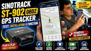 Sinotrack ST-902 OBD2 GPS Tracker Test: Installation & Funktionen