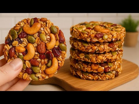 I Don't Eat Sugar! Healthy Cookies Without Sugar, Flour and Gluten! Energy dessert!