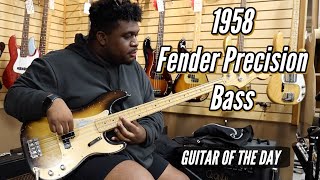 Video thumbnail for 1958 Fender Precision Bass | Guitar of the Day by Normans Rare Guitars