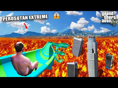 PEROSOTAN DIATAS LAVA PALING EKSTREM DI GTA 5 - GTA 5 MOD