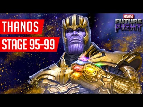 FINALLY!! Beating THANOS stage 95 to 99! FIRST TIME EVER! - Marvel Future Fight