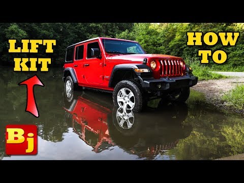 How To Install a Jeep Wrangler JL Lift Kit - Rock Krawler 2.5\" X-Factor Complete Install