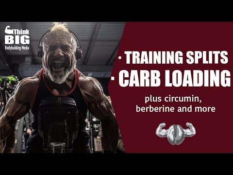 TRAINING SPLITS, CIRCUMIN, CARB LOADING - MUSCLE MINDS 74